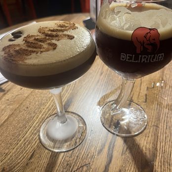 Burgundian - Dirty Chai Martini and the Dark Belgium Delirium - Food Trucks Near Me - Attleboro, Massachusetts Burgundian - Dirty Chai Martini and the Dark Belgium Delirium - Food Trucks Near Me - Attleboro, Massachusetts