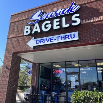 Seaside Bagels - Entrance and they have a drive-thru - Bagels Near Me - Wilmington, North Carolina