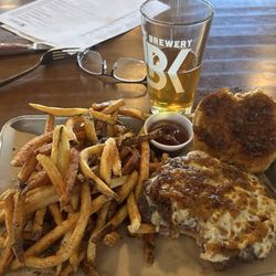 The Brewery LBK - The Table Burger - epic & massive, always with lots of fresh hot fries perfectly seasoned Circa July, 2026