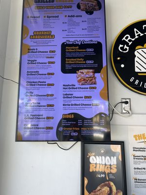 Grater Grilled Cheese by null