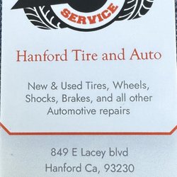 Hanford Tire And Auto