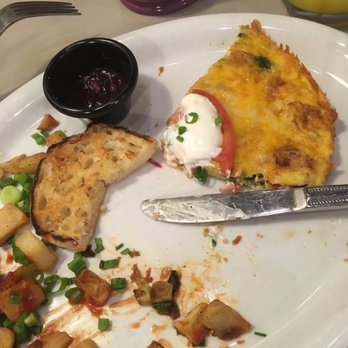 Egg Harbor Café - Only a quarter of my Sir Dugan Frittata - Breakfast & Brunch Near Me - Lake Forest, Illinois Egg Harbor Café - Only a quarter of my Sir Dugan Frittata - Breakfast & Brunch Near Me - Lake Forest, Illinois
