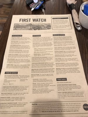 Menu photo 4 First Watch Cincinnati, OH