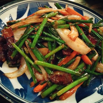 Mein Restaurant - cured bacon chives - Chinese Near Me - Houston, Texas