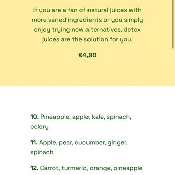 Jester - Detox Juices Menu - Patisserie/Cake Shop Near Me - Seville, SE