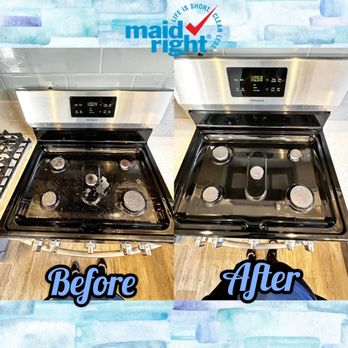 Maid Right - Look at that stovetop - Home Cleaning Near Me - Henderson, Nevada Maid Right - Look at that stovetop - Home Cleaning Near Me - Henderson, Nevada