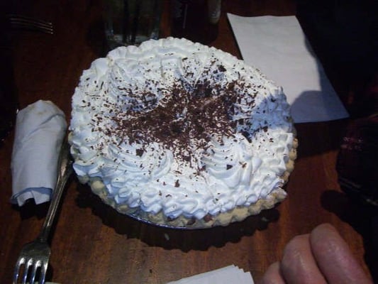 Photo of Four 'N 20 Restaurants - Sherman Oaks, CA, US. Chocolate cream pie with chocolate pudding. (March 2009)