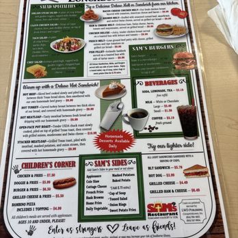 Sam's Restaurant - Restaurants Near Me - Titusville, Pennsylvania Sam's Restaurant - Restaurants Near Me - Titusville, Pennsylvania