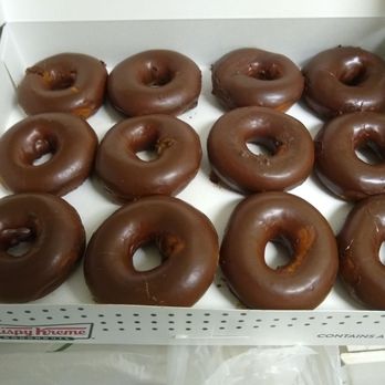 Krispy Kreme - Chocolate glazed donuts. - Donuts Near Me - Burbank, California Krispy Kreme - Chocolate glazed donuts. - Donuts Near Me - Burbank, California