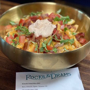 Rocks & Drams - Loaded Fries - Cocktail Bars Near Me - Ventura, California