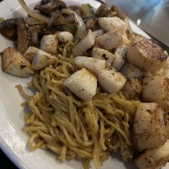 Fuji's Grill & Sushi - Calamari & Scallops Habachi Combo Plate - Japanese Near Me - Vancouver, Washington Fuji's Grill & Sushi - Calamari & Scallops Habachi Combo Plate - Japanese Near Me - Vancouver, Washington