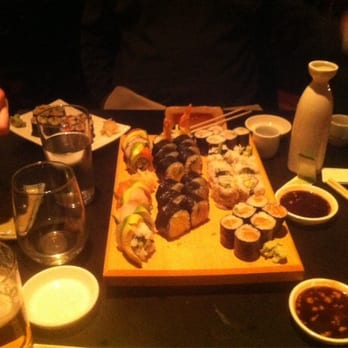 Kuni's - Spicy tuna, shrimp tempura, eel avacado, smoked salmon. Excellent. - Sushi Bars Near Me - Buffalo, New York Kuni's - Spicy tuna, shrimp tempura, eel avacado, smoked salmon. Excellent. - Sushi Bars Near Me - Buffalo, New York