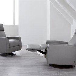 IronHorse Home - American Leather Comfort Recliners, available in leather and fabric.
