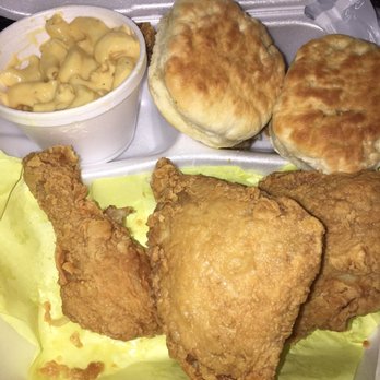 Crispy Fried Chicken - 3 piece dark with Mac and biscuits - Chicken Wings Near Me - San Diego, California Crispy Fried Chicken - 3 piece dark with Mac and biscuits - Chicken Wings Near Me - San Diego, California