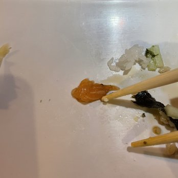 Sushi Mon - Removed the salmon from the roll for photo - Sushi Bars Near Me - Midlothian, Virginia Sushi Mon - Removed the salmon from the roll for photo - Sushi Bars Near Me - Midlothian, Virginia