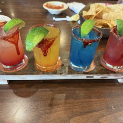 Cazadores Mexican Grill - Margarita flight