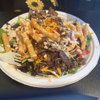 Eluvium Brewing Company - Steak salad! - Breweries Near Me - Weaverville, North Carolina
