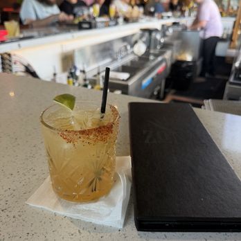ZONA Cantina + Cocina - Cadillac marg at the bar top - Mexican Near Me - Gilbert, Arizona ZONA Cantina + Cocina - Cadillac marg at the bar top - Mexican Near Me - Gilbert, Arizona