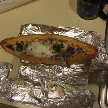 Original Pizza II - Hot steak and cheese sub. Sooooo good. - Pizza Near Me - Pinellas Park, Florida