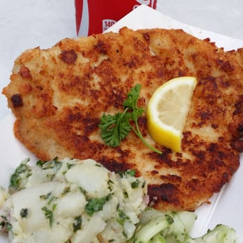 The Wurst Wagen - Schnitzel plate - Food Trucks Near Me The Wurst Wagen - Schnitzel plate - Food Trucks Near Me