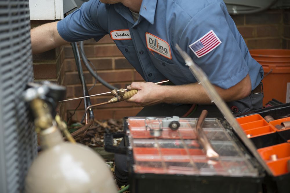 Slide of Dilling Heating & Cooling