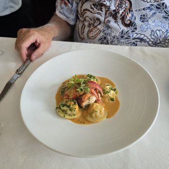 Sails Restaurant - Lobster ravioli. So delicious. - Seafood Near Me - Naples, Florida Sails Restaurant - Lobster ravioli. So delicious. - Seafood Near Me - Naples, Florida