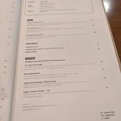 Wow Store - Dinner menu Nov 2024