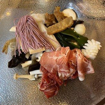 Malabar Grill - Selected ingredients before it's cooked - Hot Pot Near Me - Alhambra, California