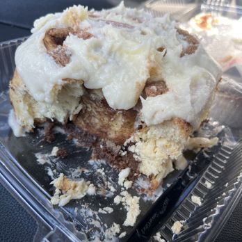 Kaylena Marie's - Ginormous cinnamon roll the size of your head! It's not just Big. It's absolutely delicious. - Bakeries Near Me - East Amherst, New York Kaylena Marie's - Ginormous cinnamon roll the size of your head! It's not just Big. It's absolutely delicious. - Bakeries Near Me - East Amherst, New York