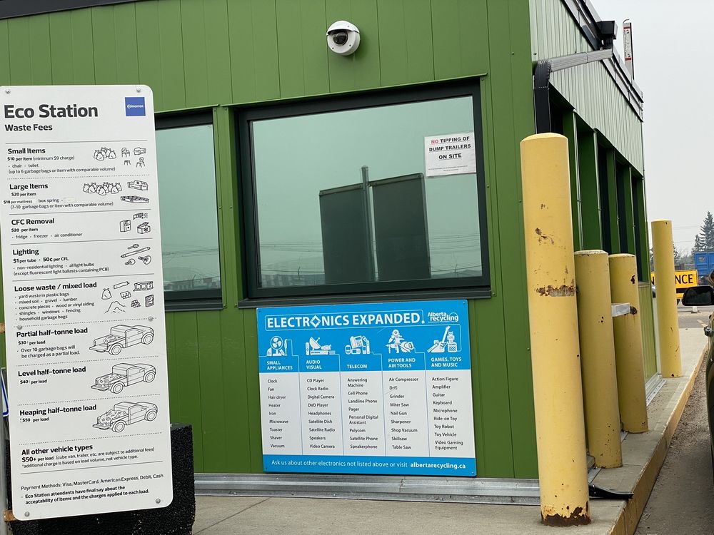 EDMONTON ECO STATION Updated October 2024 14710 Ellerslie Rd SW