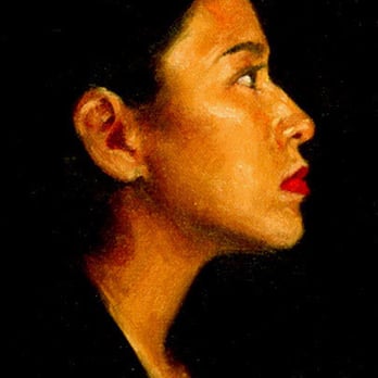 Zimou Tan - Akiha, 5"x7", oil on canvas - Art Classes Near Me