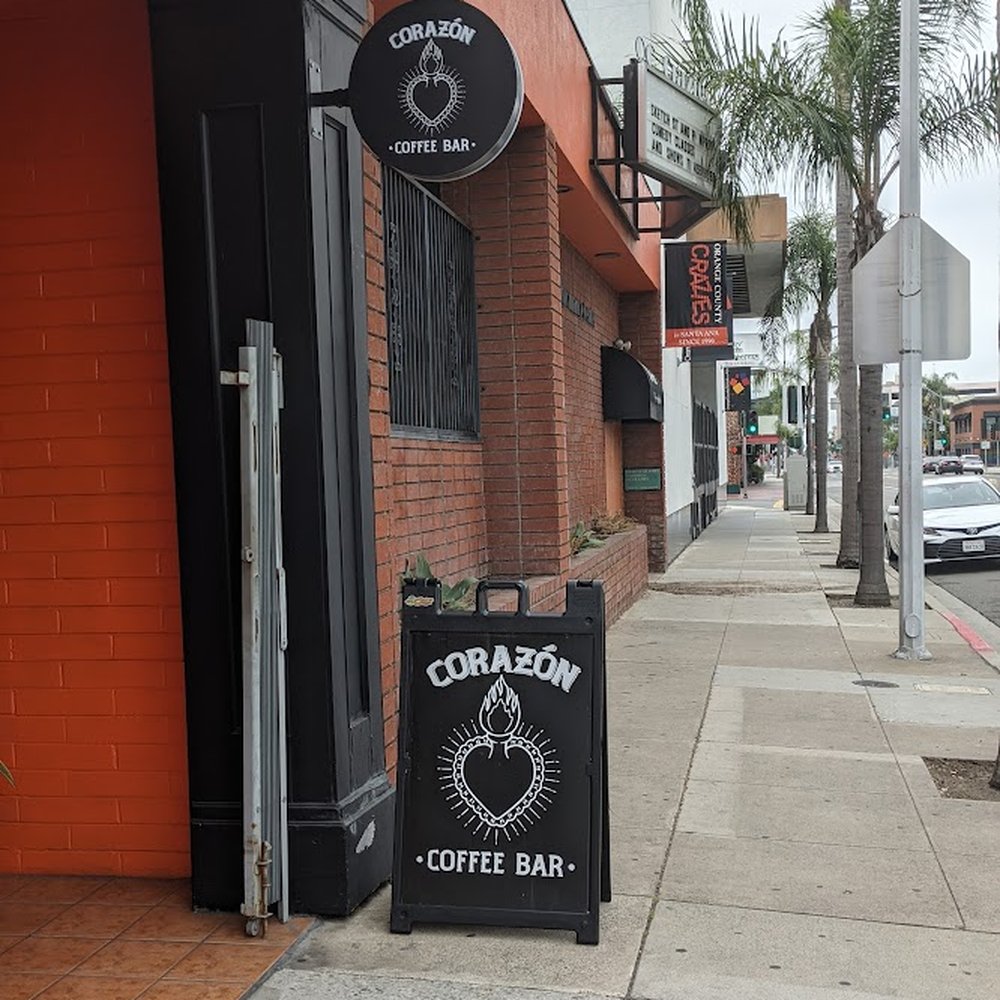 Corazon Coffee Bar - Cafe entrance - Coffee & Tea Near Me - Santa Ana, California Corazon Coffee Bar - Cafe entrance - Coffee & Tea Near Me - Santa Ana, California