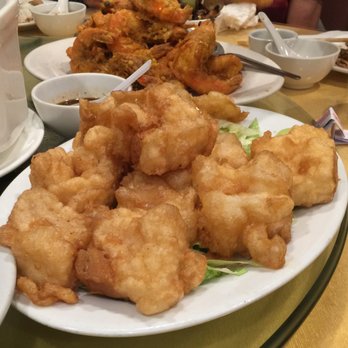 Moon Garden Restaurant - Fried tofu with special house sauce. - Seafood Near Me - Honolulu, Hawaii