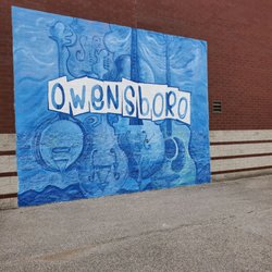 Owensboro Visitors Bureau - Mural on side