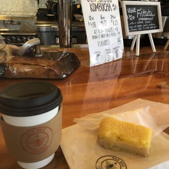 Red Bee Coffee - Lemon bar was bomb - Coffee & Tea Near Me - Grover Beach, California