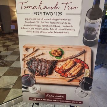 Eddie Merlot's - The Tomahawk Special - Salad Near Me - Pittsburgh, Pennsylvania