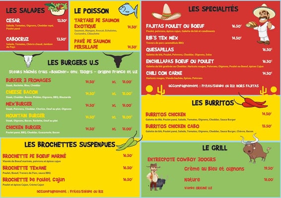 Menu photo 2 Le Tex Mex Périgueux, 24
