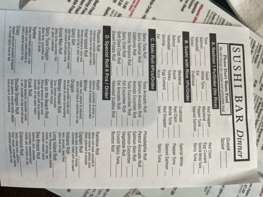 Menu photo 2 Hoshi Sushi Stony Brook, NY