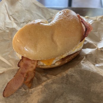 Noah's NY Bagels - Bacon and Cheddar - Breakfast & Brunch Near Me - Roseville, California Noah's NY Bagels - Bacon and Cheddar - Breakfast & Brunch Near Me - Roseville, California