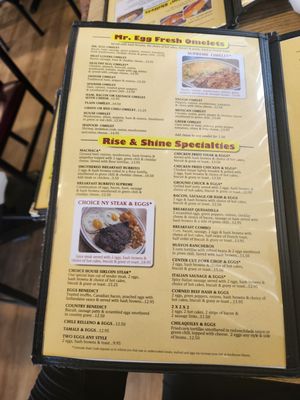 Menu photo 2 Mr. Egg Denver, CO