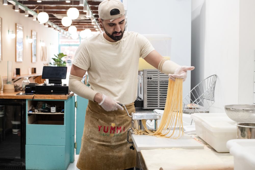 Food from Yummy Cheese Pasta