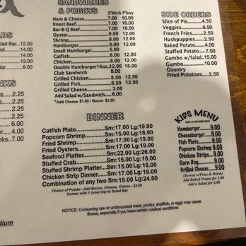 Mike's Catfish Inn - Other half of menu! - Seafood Near Me - Amite, Louisiana Mike's Catfish Inn - Other half of menu! - Seafood Near Me - Amite, Louisiana