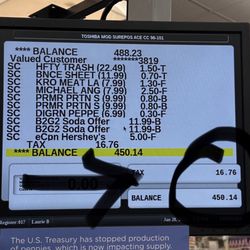 King Soopers - Never ever had I had this high of a price at checkout! This should have been 350.00 at best... like it was before Trump.