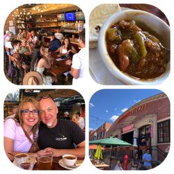 Delicious Denver Food Tours - The Cherry Cricket green chili was AMAZING!!!