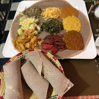 Delish Ethiopian Cuisine - Veggie Combo - Ethiopian Near Me - Seattle, Washington Delish Ethiopian Cuisine - Veggie Combo - Ethiopian Near Me - Seattle, Washington