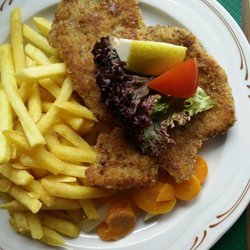 Berghotel Grimselblick - Paniertes Schnitzel