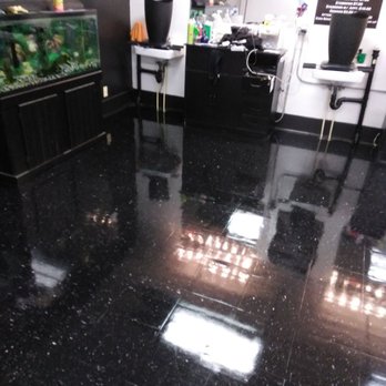 The Wash Bucket - Local Barbershop floor serviced by The Wash Bucket LLC. - Office Cleaning Near Me - Akron, Ohio