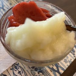 Little Falls Cafe - Lemon & Strawberry cremolata