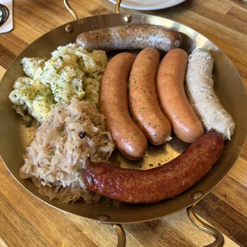 Brauhaus Schmitz - The wurst sampler - German Near Me - Philadelphia, Pennsylvania