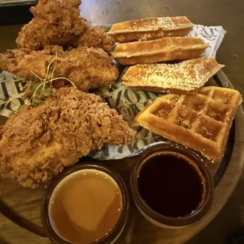 Blackstone Kitchen - Chicken & Waffles...sooo good - Juice Bars & Smoothies Near Me - Corona, California Blackstone Kitchen - Chicken & Waffles...sooo good - Juice Bars & Smoothies Near Me - Corona, California